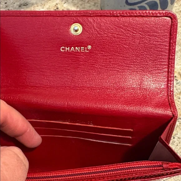 Chanel Coco Mark Leather Wallet with Box - Picture 6 of 14